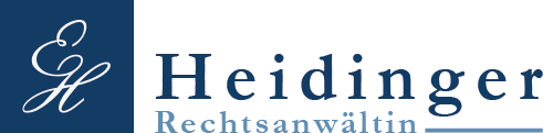 Rechtsanwältin Mag. Evelyn Heidinger Logo Graz